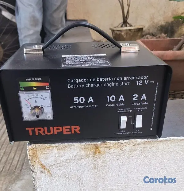 otros electronicos - cargador de batería Truper 5