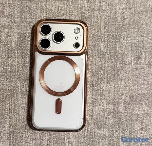 accesorios para electronica - Funda GolbinBox MagSafe con soporte, control de cámara y protección militar. 3