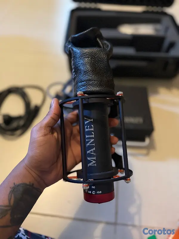 camaras y audio - Microfono Manley Rojo como nuevo 4