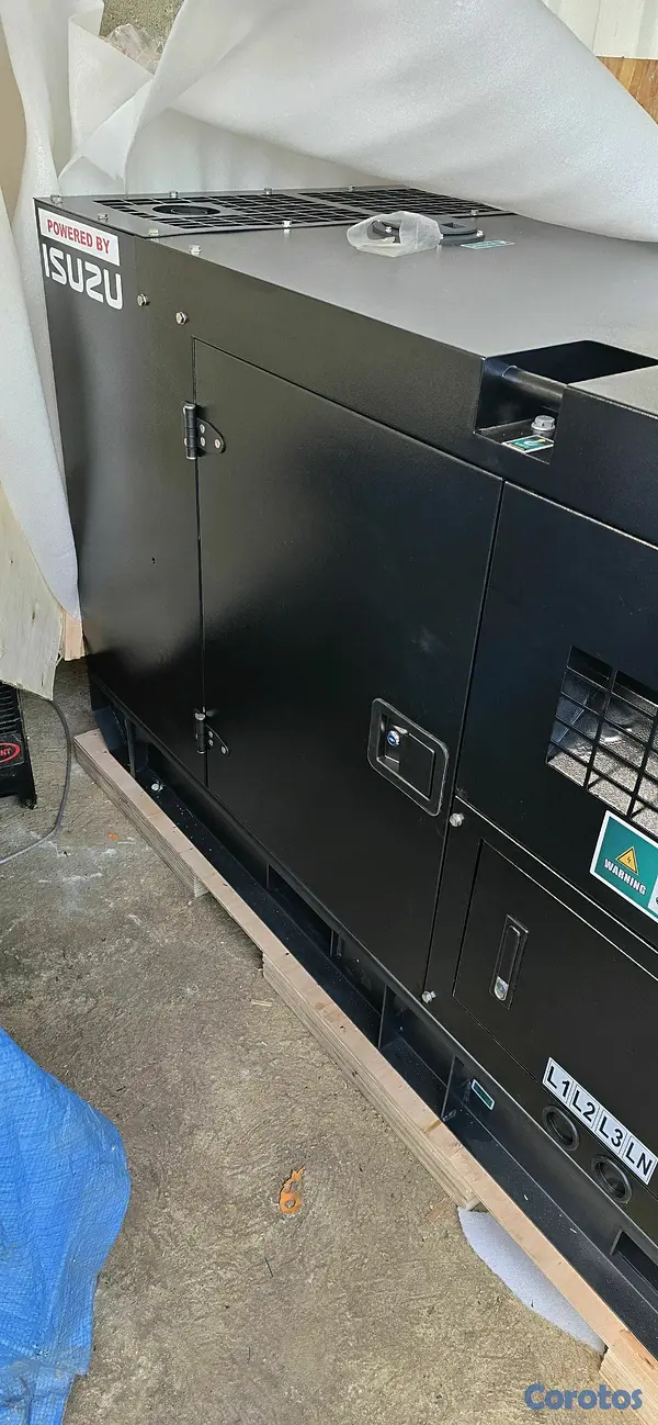 plantas e inversores - Planta Eléctrica 30kw Isuzu Silenciosa  3