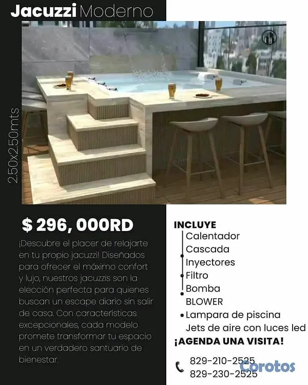 herramientas, jardines y exterior - jacuzzi y baño modernos  15