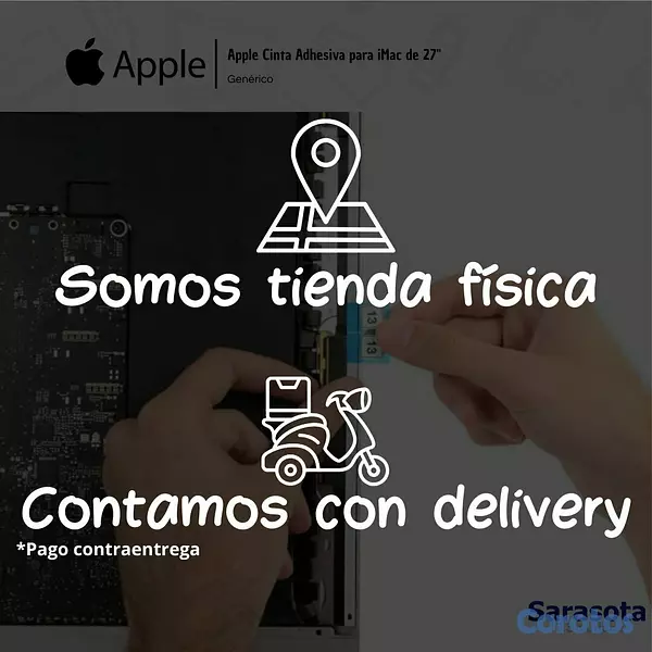 accesorios para electronica - Apple Cinta Genérica para iMac 27 de 2012 a 2019 2