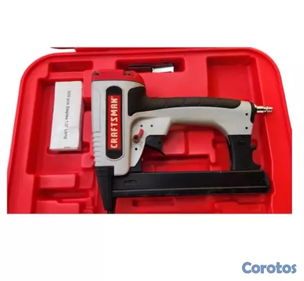 herramientas, jardines y exterior - Grapadora Neumática Craftsman Crown 1/2” Calibre 20 – Traída de USA 🇺🇸 3