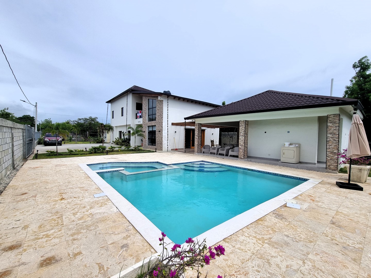 casas vacacionales y villas - Vendo villa en Bani, Amueblada y equipada. Nueva a estrenar 7