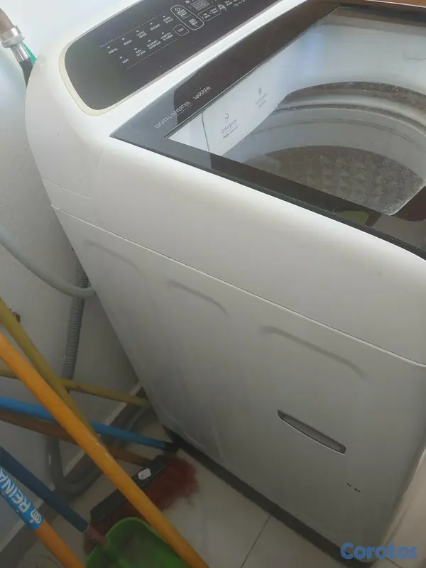 electrodomesticos - Vendo moderna lavadora Samsung.                T 4
