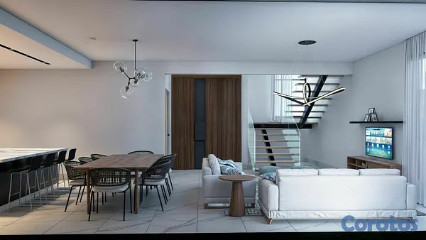 casas - MODERNA CASA EN VENTA, VILLA MARIA, SANTIAGO. 1