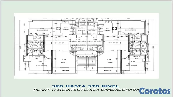 apartamentos - Apartamentos de 2 habitaciones ubicado en Los Restauradores 3