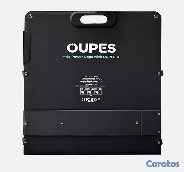 plantas e inversores - panel portátil oupes 160W  3