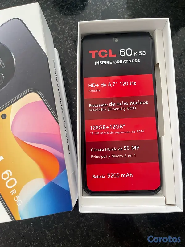 celulares y tabletas - Celuar TCL 60R 5G 2