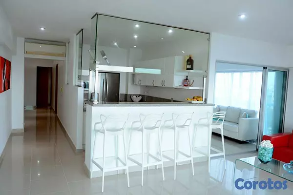 apartamentos - El Malecon, Hermoso Apartamento amueblado con vista al mar 5