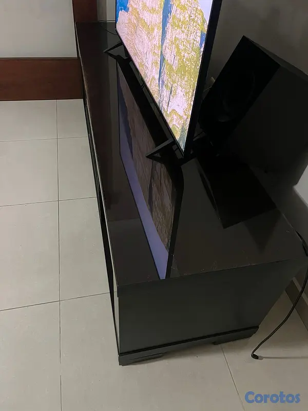 muebles y colchones - Mueble para TV incluye cristal 3