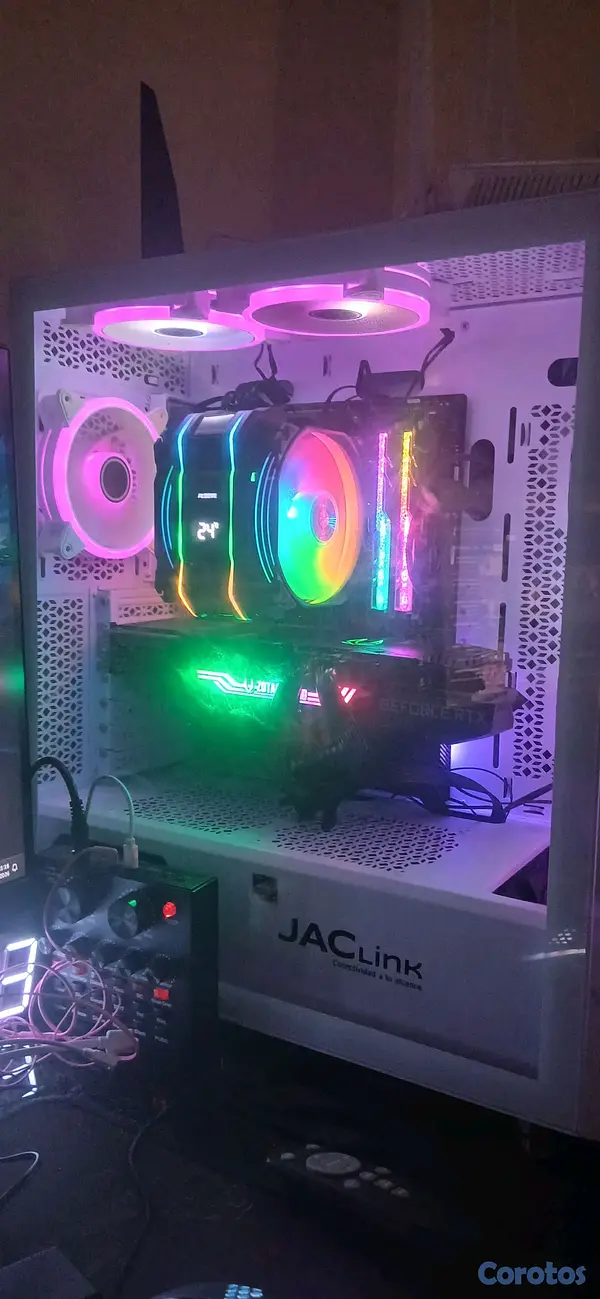 computadoras y laptops - pc gamer de gama alta setup completo 85mil negociable  2