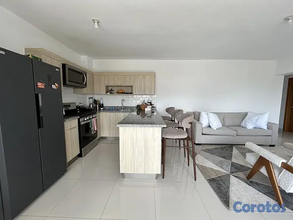 apartamentos - Alquiler apartamento moderno de 3 habitaciones en  5