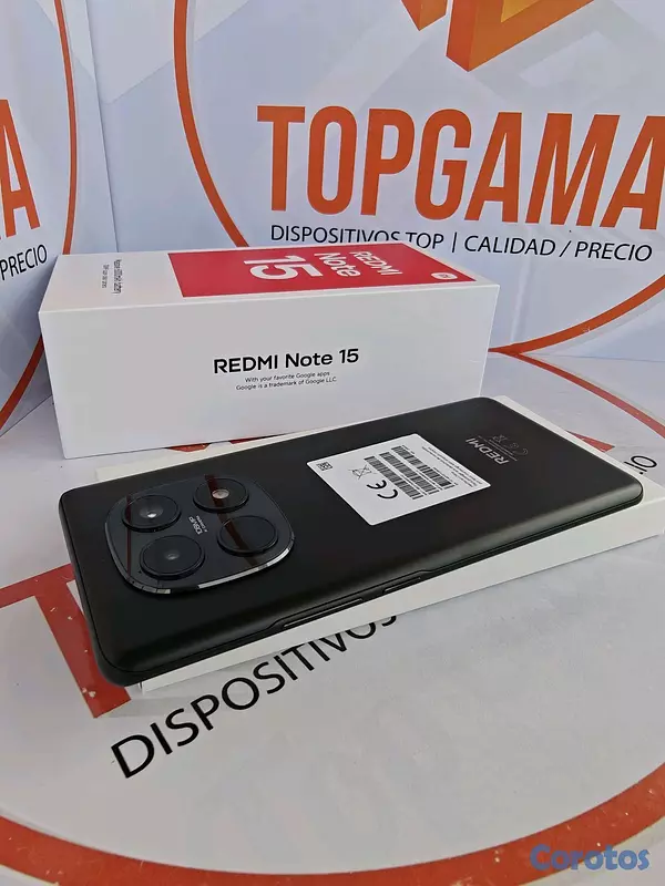 celulares y tabletas - REDMI NOTE 15, 8GB RAM 256GB 4