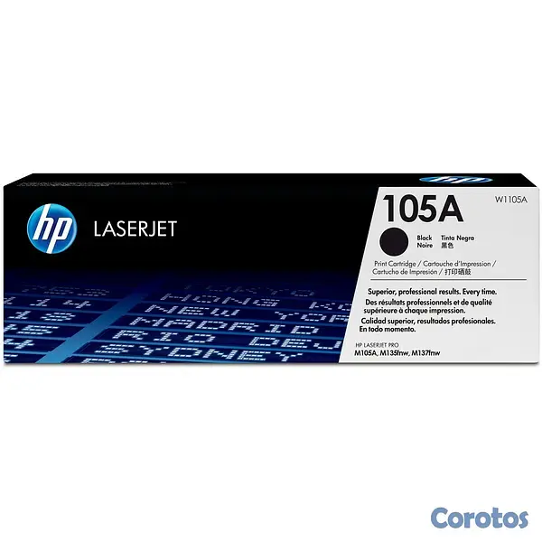 impresoras y scanners - TONER HP 105A - W1105A TOTALMENTE ORIGINAL EN ESPECIAL  2