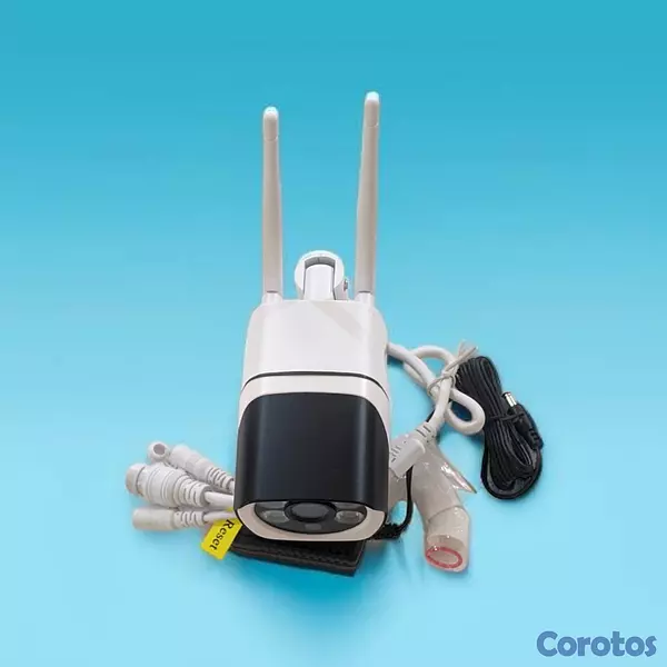 camaras y audio - Cámara de Seguridad WiFi 4K Tipo Bullet – Audio Ex 3
