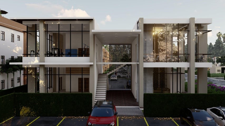 apartamentos - Proyecto en venta Punta Cana #24-893 un dormitorio, áreas sociales. 9