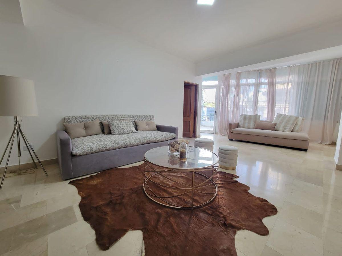 apartamentos - Alquilo apartamento amueblado con terraza privada - Urbanización Real 0