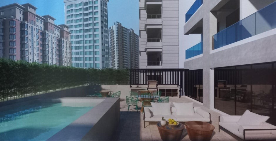 apartamentos - Apartamento en venta Naco #24-1176 un dormitorio, 1,5 baños, parqueo cubierto. 5