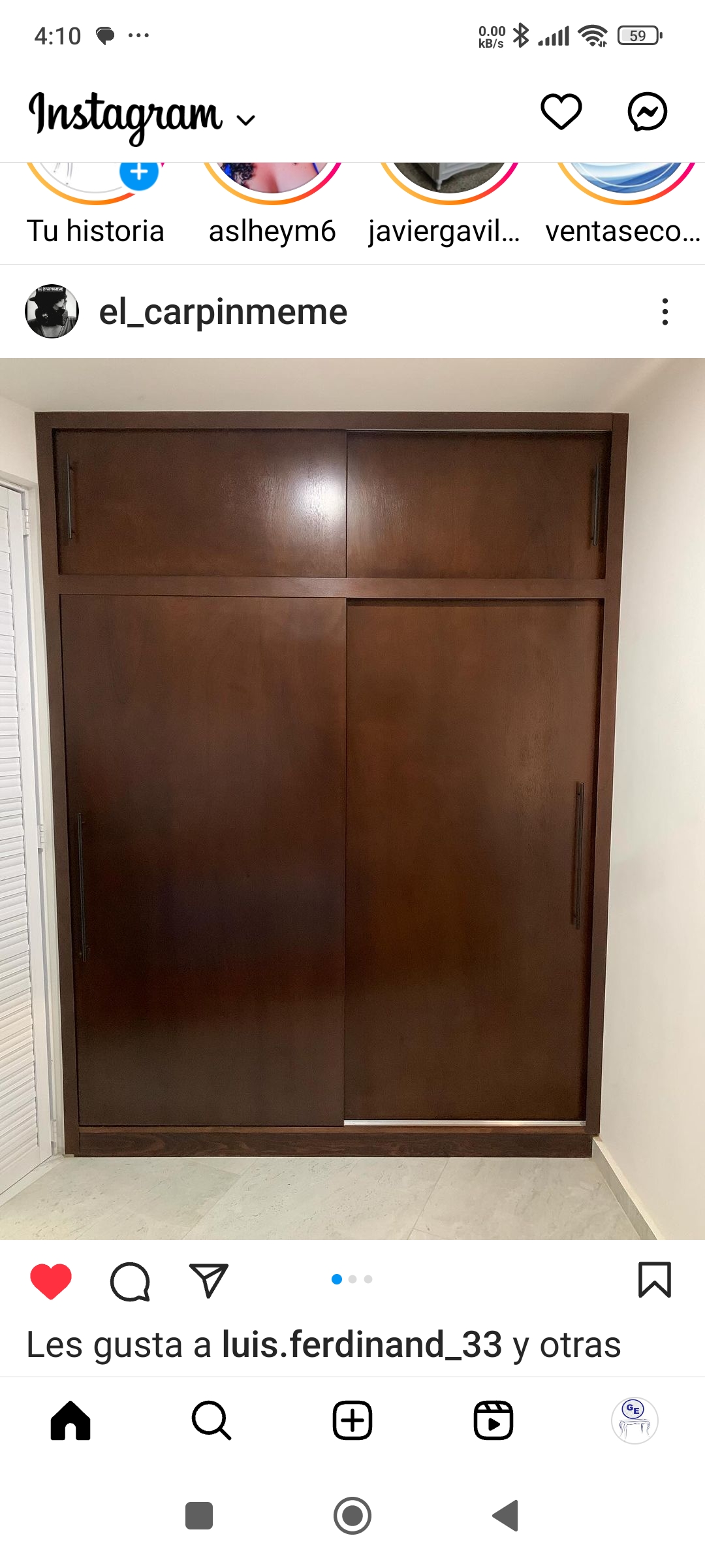 muebles y colchones - Closet con puertas corrediza  5