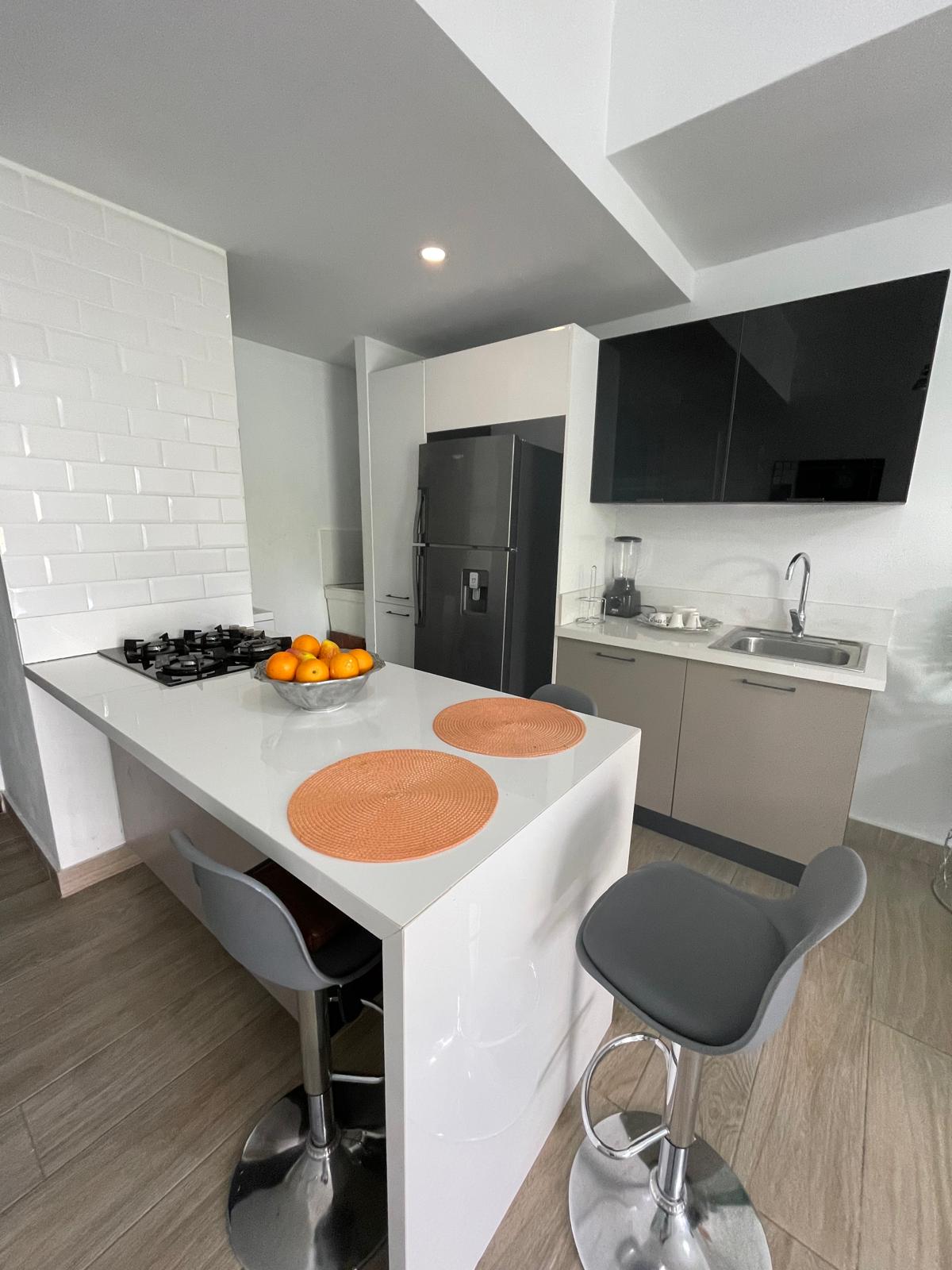 apartamentos - Apartamento amueblado en alquiler de 1 habitacion  0