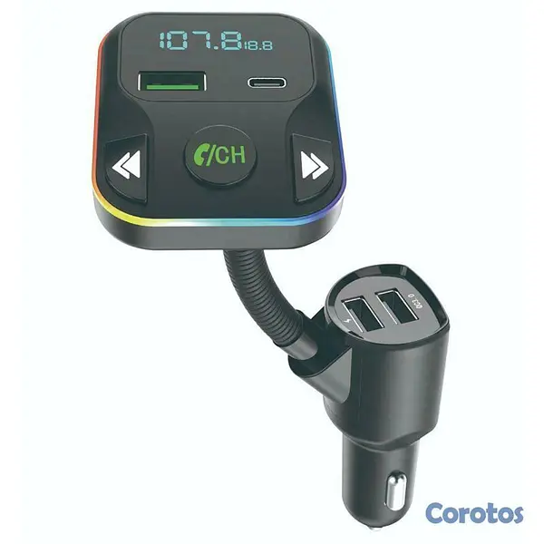 camaras y audio - Adaptor radio wireless, player MP3, FM, cargador U 2
