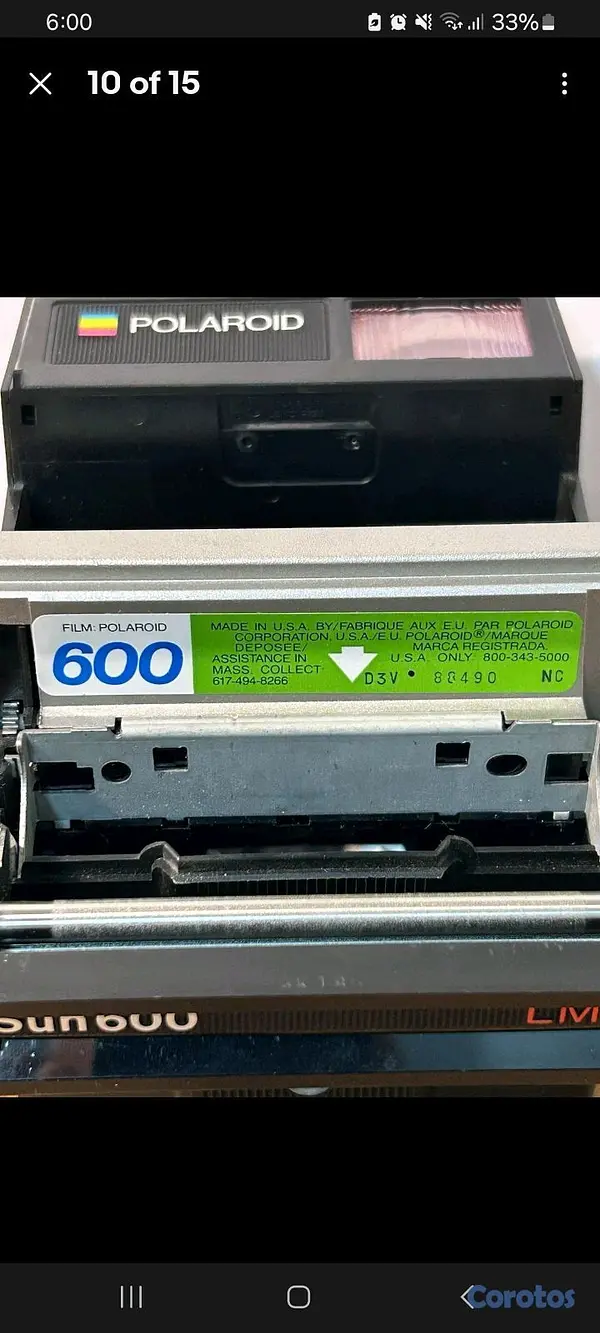 camaras y audio - venta cámara polaroid 1983, buenas condiciones, funcional.  10