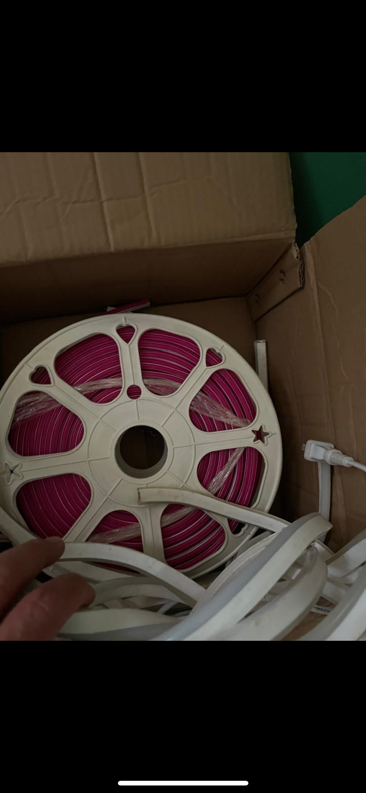 otros electronicos - Rollo Manguera neon led rosado fucsia 0