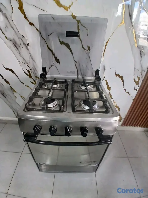 electrodomesticos - estufa american de 24 pulgadas medio uso. 2