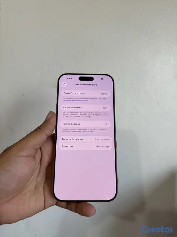 celulares y tabletas - iPhone 16 pro Max 256gb Factory  8