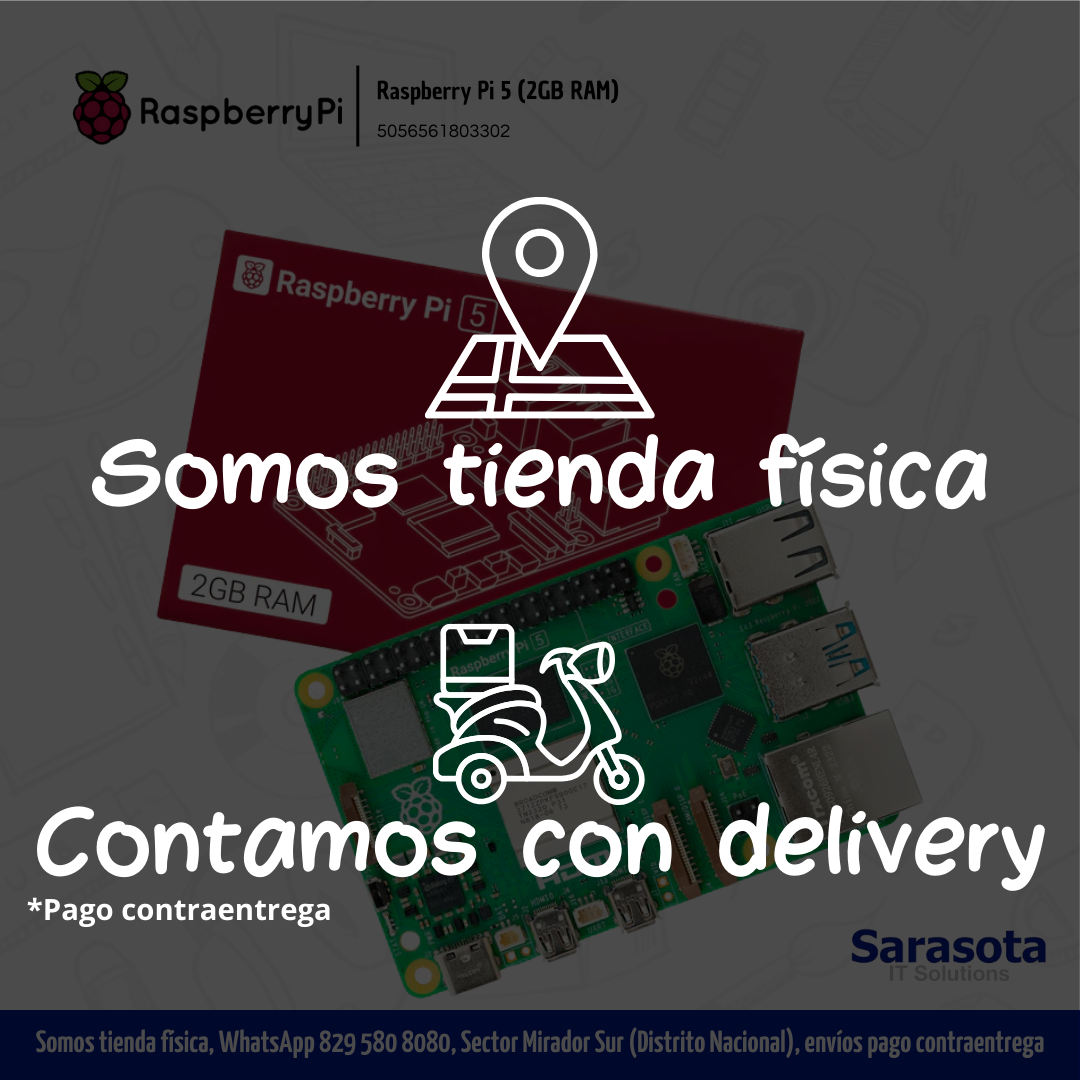 accesorios para electronica - Raspberry Pi 5 2Gb Computador Monoplaca 2
