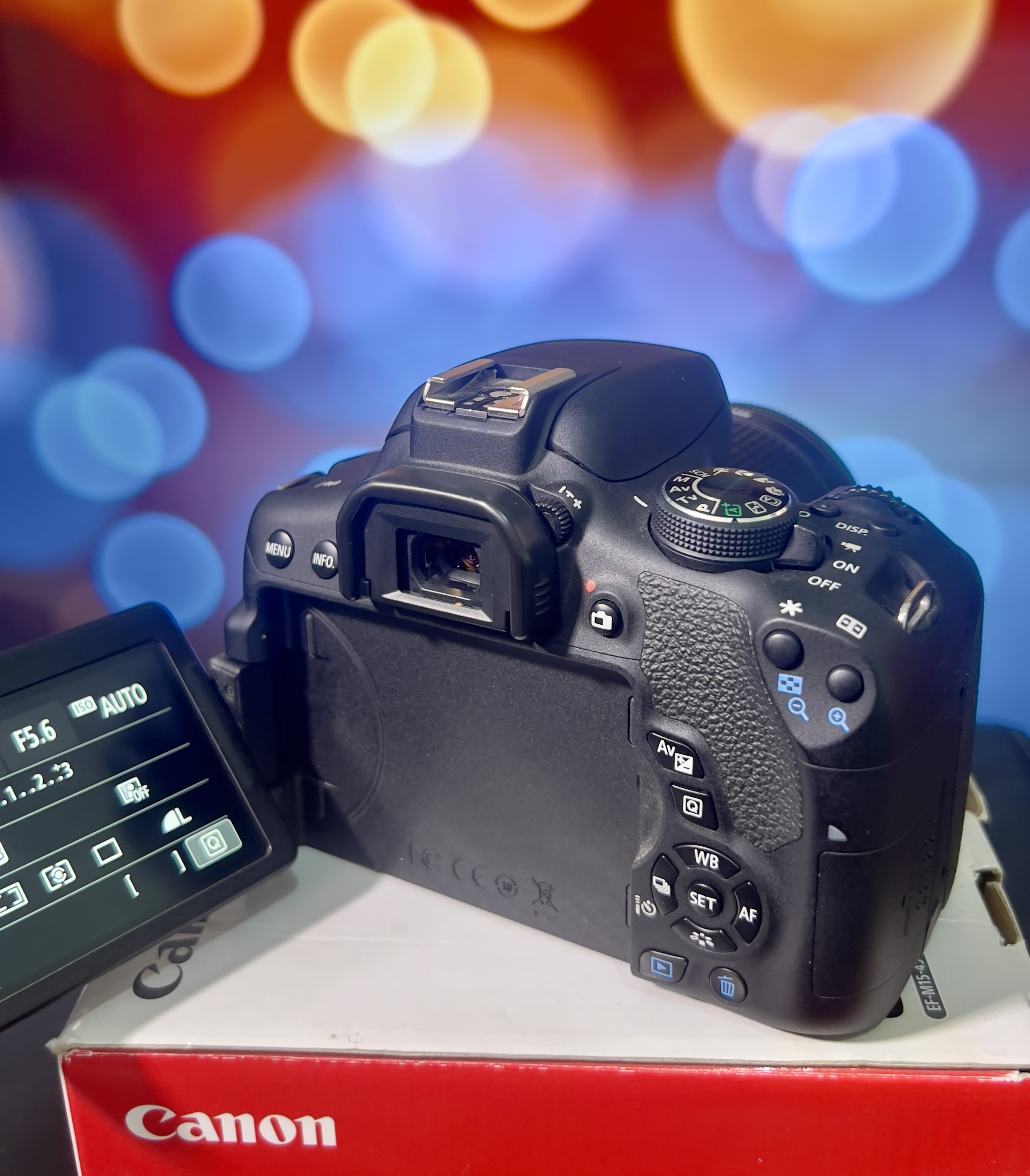 camaras y audio - Camara Canon T6i Como Nueva Recién Importada 5