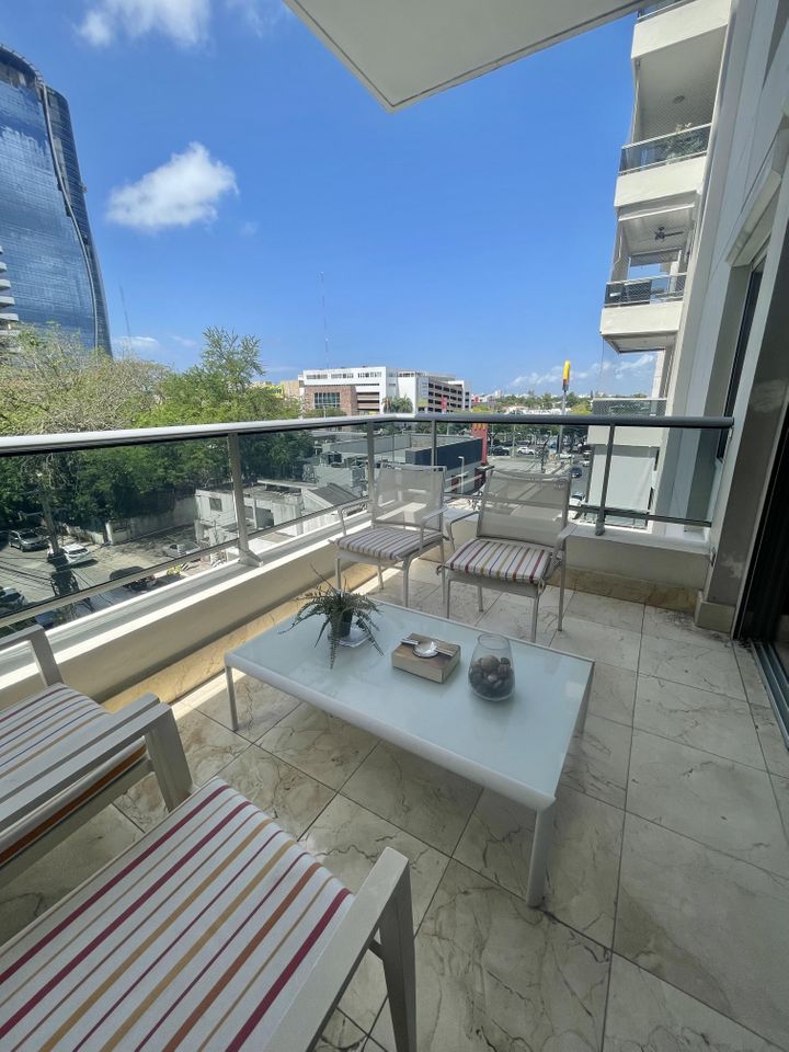 apartamentos - Apartamento amueblado en Piantini  4