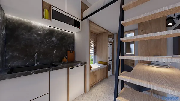 apartamentos - Estudio Tipo Loft En Torre Moderna De Ensanche Naco 6