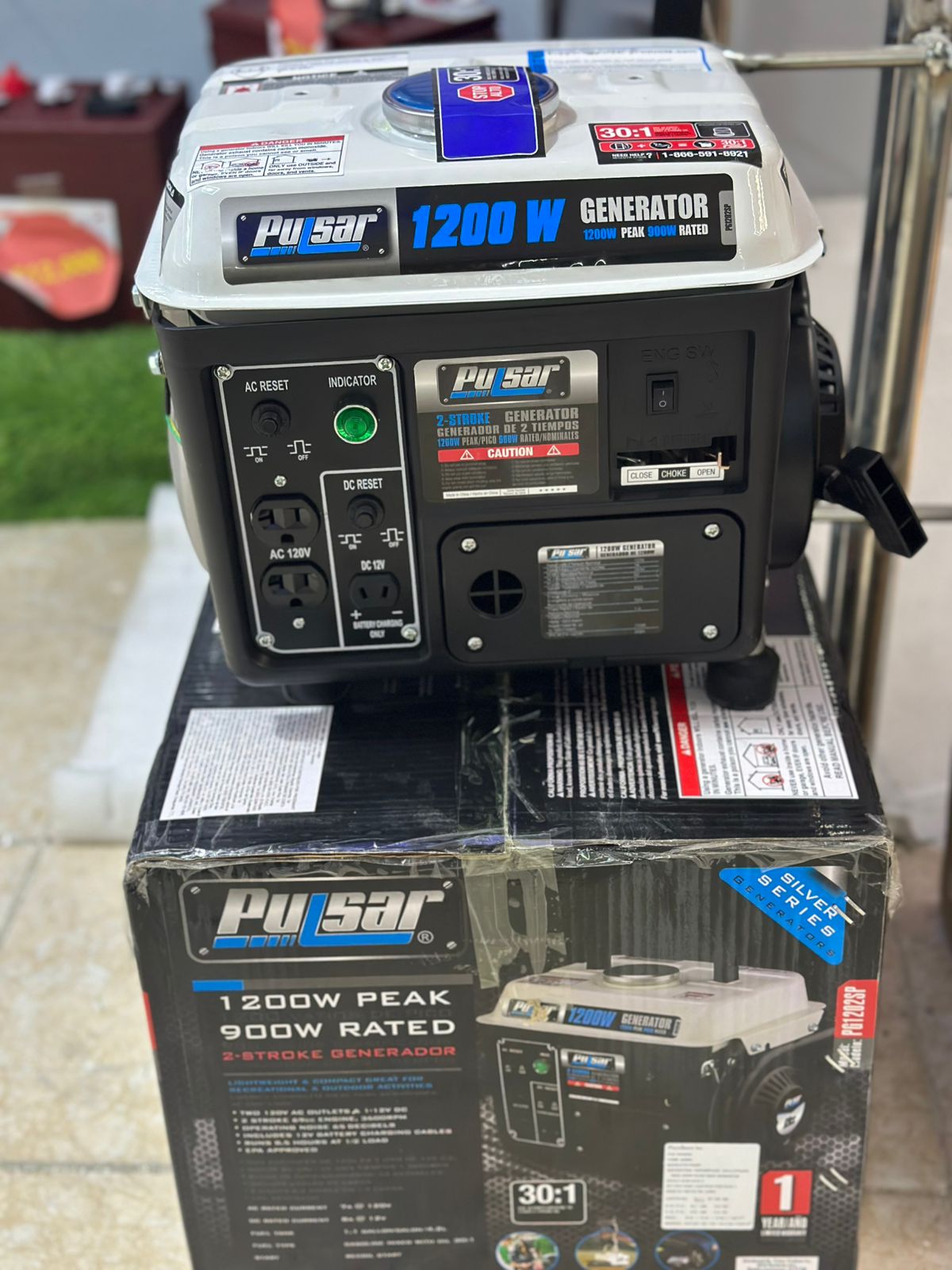 plantas e inversores - PLANTA ELECTRICA PULSAR 1200WATTS - JACOBO SOLAR 0
