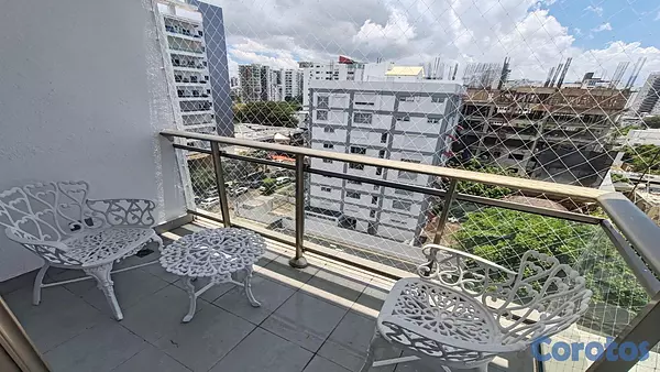 apartamentos - Apartamento amueblado en alquiler en Naco 9