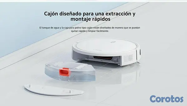 electrodomesticos - Xiaomi Robot Vacuum E10 Especialista en  limpieza  4