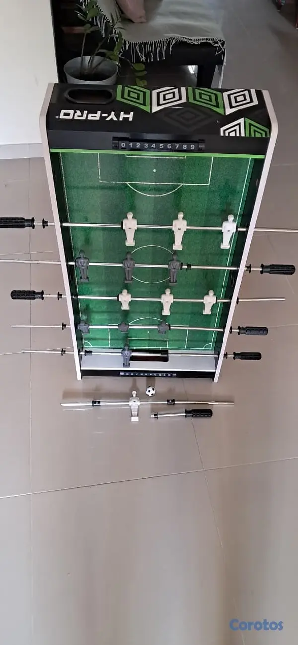 juguetes - Mesa de Futbolín Hy-Pro - de Oportunidad (Usado) 1