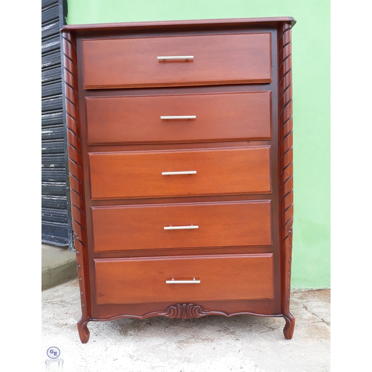 muebles y colchones - Biuro en madera caoba 🌳