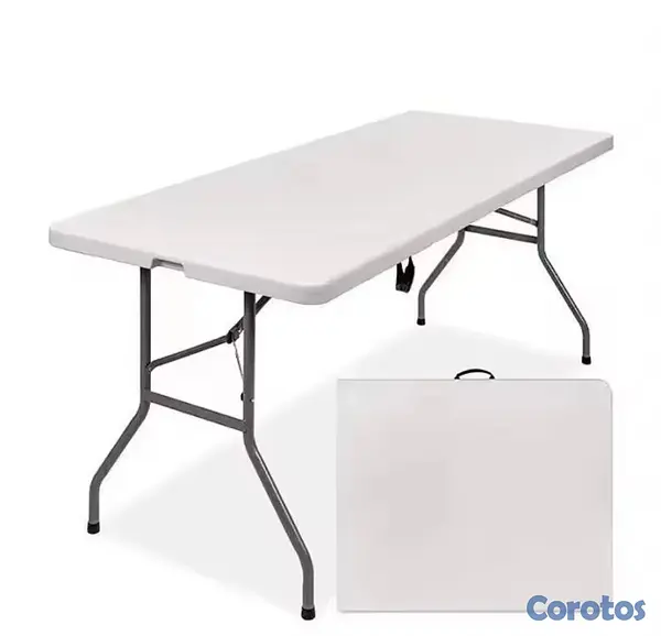 decoración y accesorios - mesa plegable 180cm 2