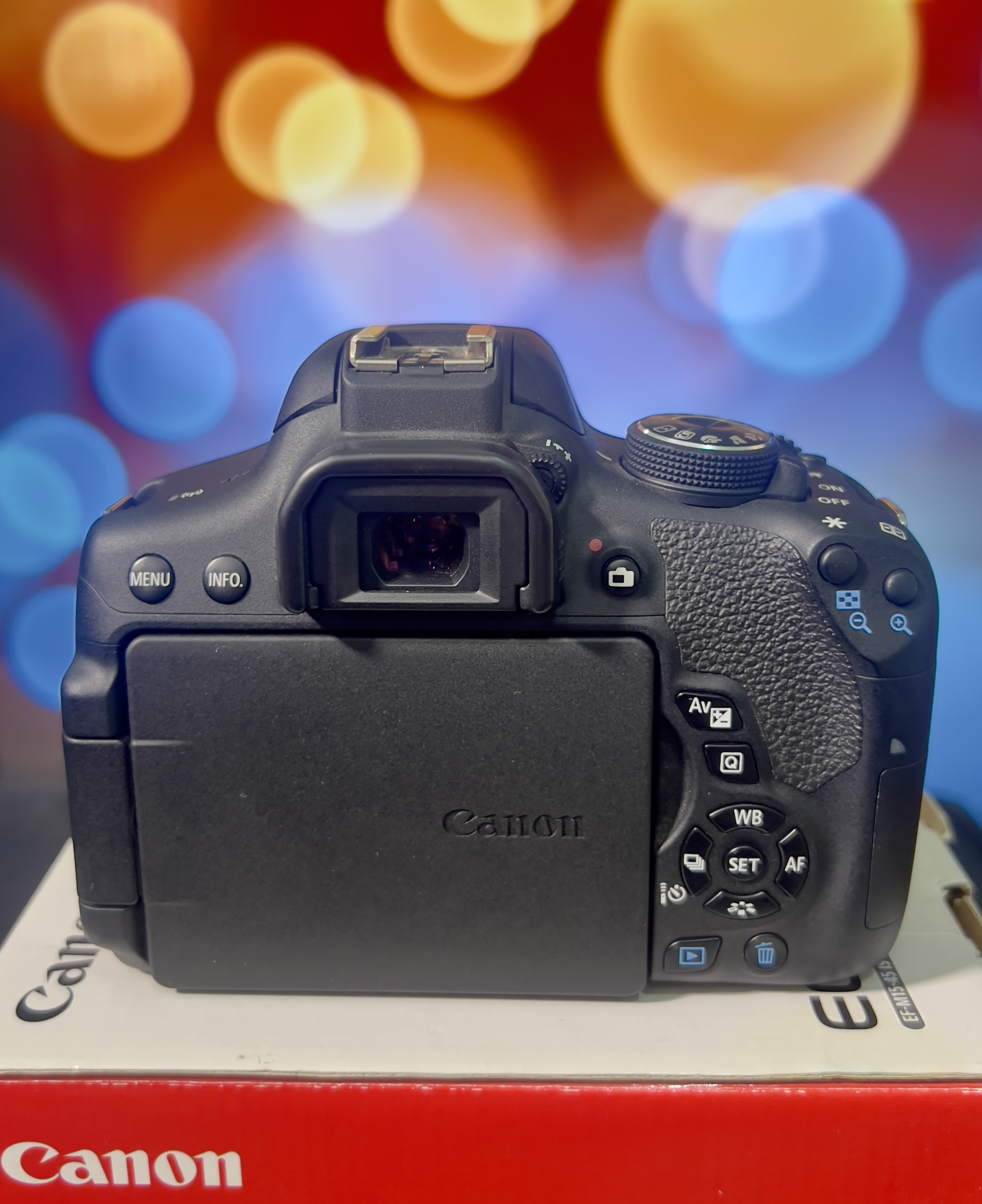 camaras y audio - Camara Canon T6i Como Nueva Recién Importada 3