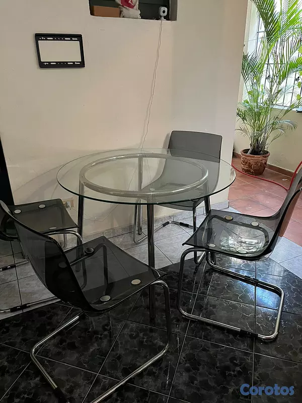 muebles y colchones - Vendo juego de comedor de 4 sillas de IKEA 2