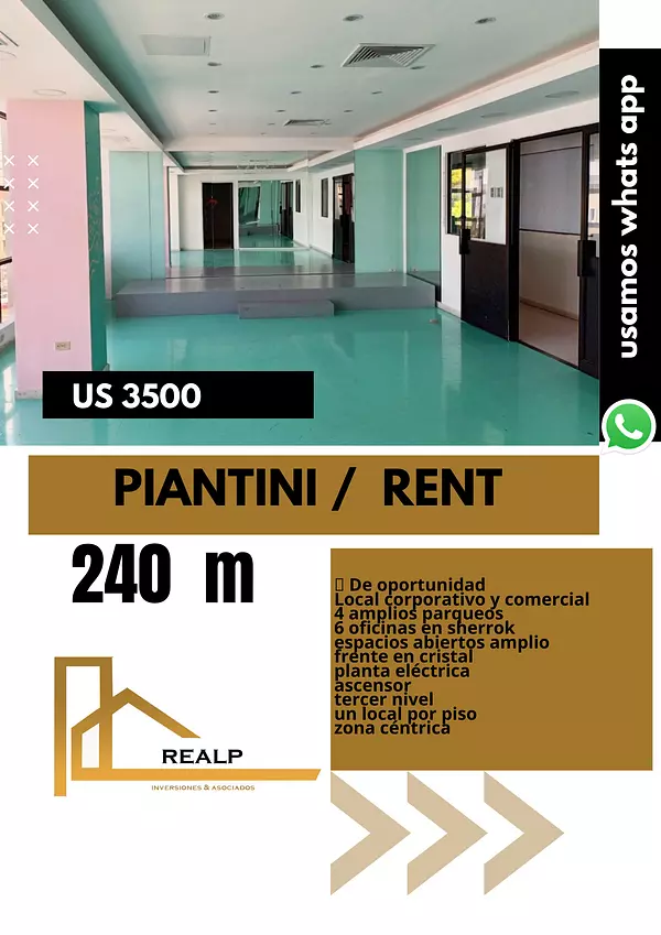 oficinas y locales comerciales - Local corporativo 240 metros 1