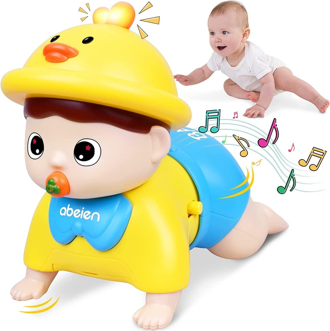 juguetes - Bebe gateador electronico, ideal para bebes en etapa de gateo. juguete 5