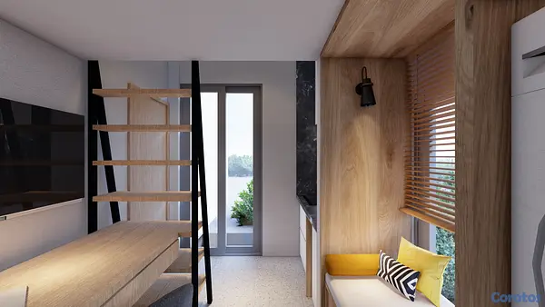 apartamentos - Estudio Tipo Loft En Torre Moderna De Ensanche Naco 7