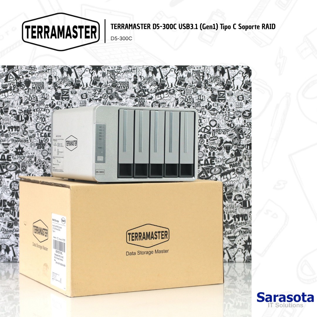 accesorios para electronica - Terramaster Raid Store D5-300C  0