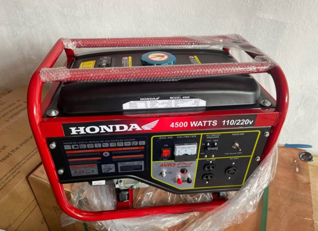 plantas e inversores - planta Eléctrica 4.5kw Honda
