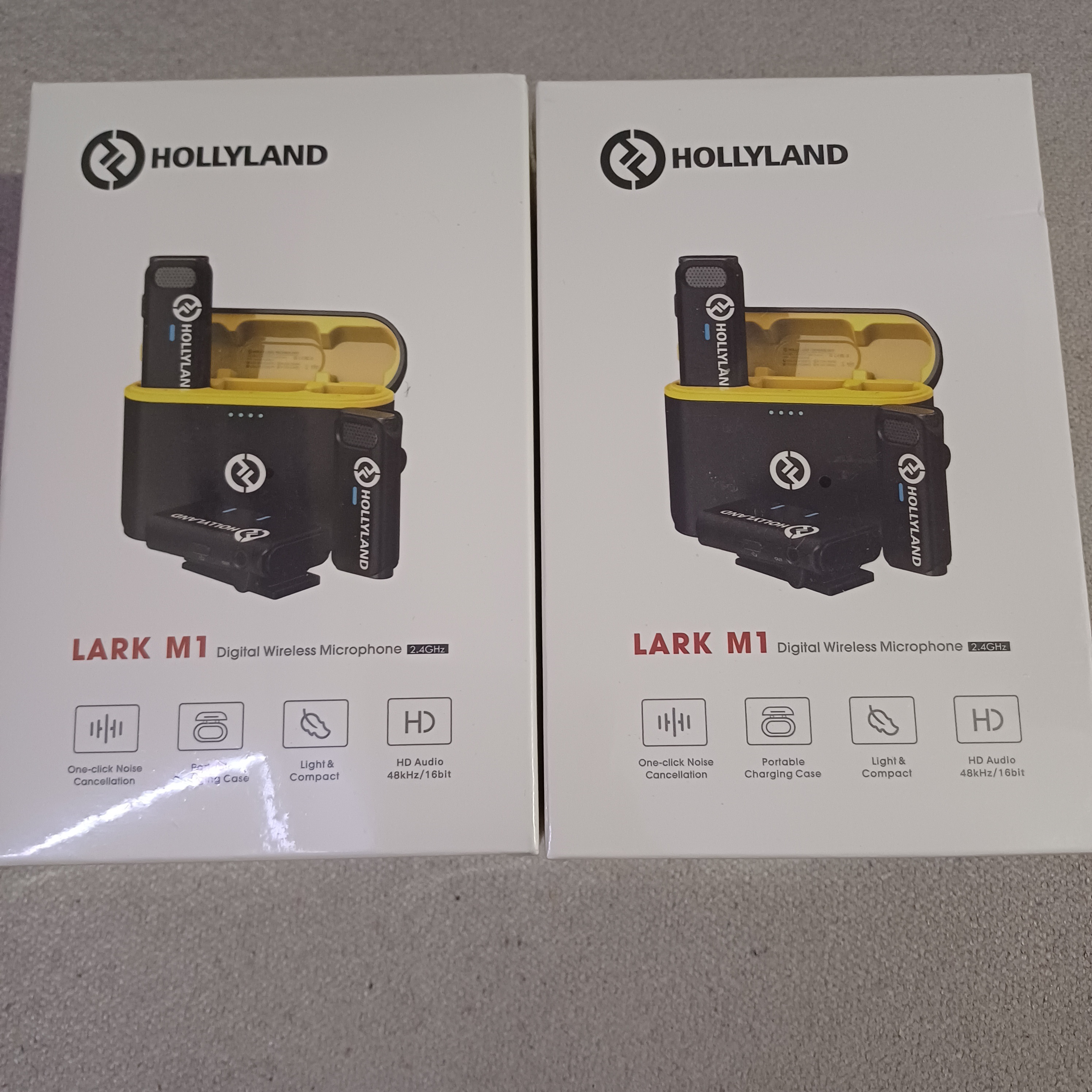 otros electronicos - microfonos hollyland lark m1 (duo) 0