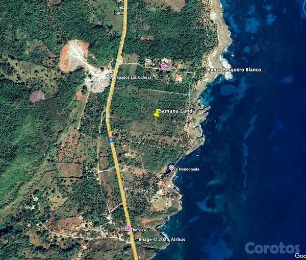 solares y terrenos - terreno a orilla del mar en samana 6