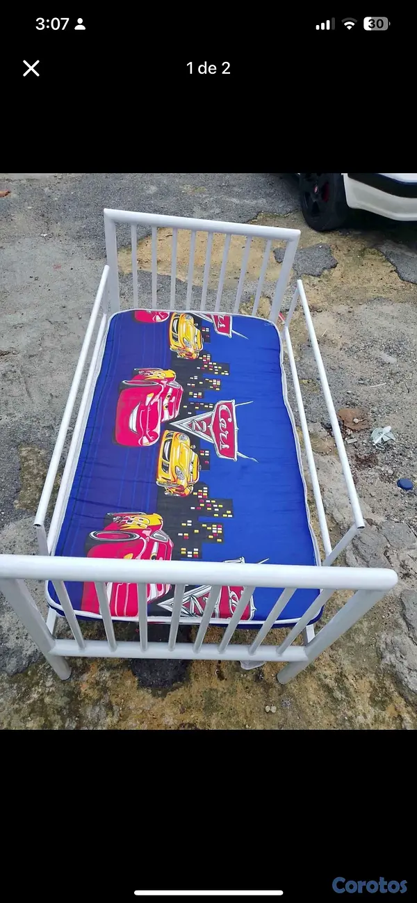 coches y sillas - totalmente nueva la cama cuna y la cuna en 6000 milcada una👌 3
